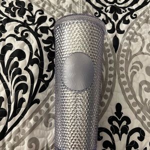 Starbucks spiked cup with lid and straw